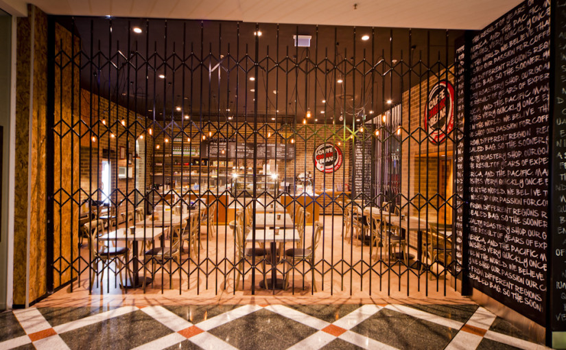 Security Trellis Doors for Commercial and Residential Applications