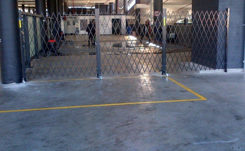 Retractable Security Barrier Secures Star Carwash