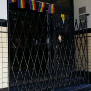 Aluminium Barrier Landsdown Hotel Locked 2 Aluminium Barrier Landsdown Hotel Locked 2