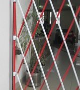Aluminium Barrier Red and White2 Aluminium Barrier Red and White2