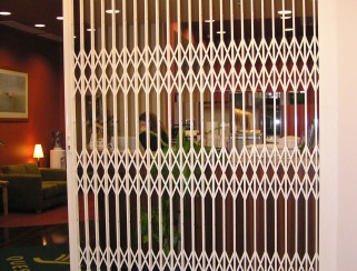 Concertina Door - Steel Heavy Duty Security Door Australia