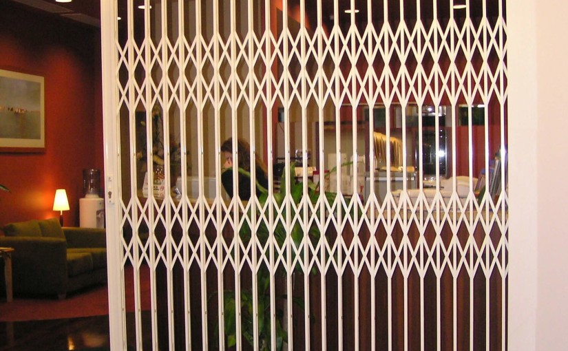 Concertina Door - Steel Heavy Duty Security Door Australia