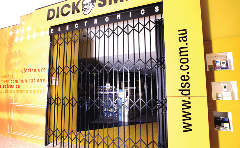 Concertina Security Shutters - Australian Trellis Door Co