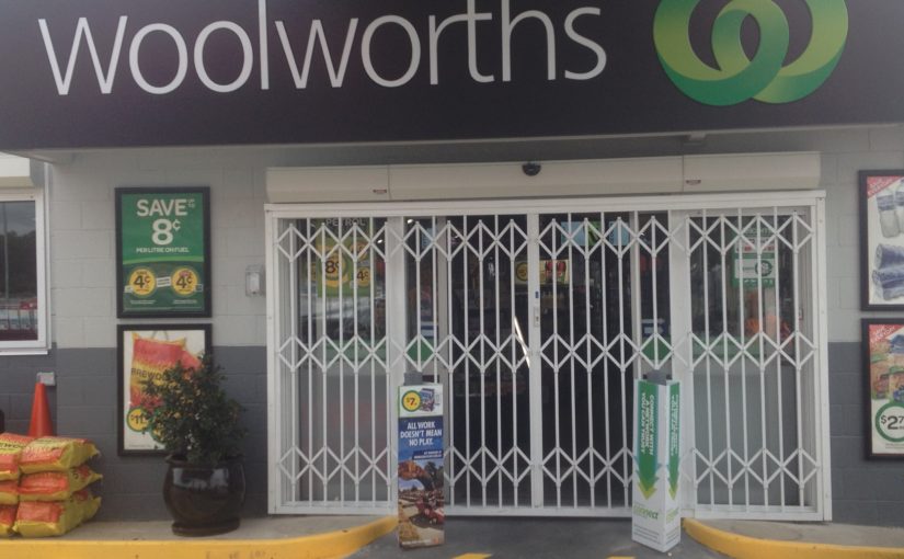 ATDC Installs Security Doors at Woolworths Stores
