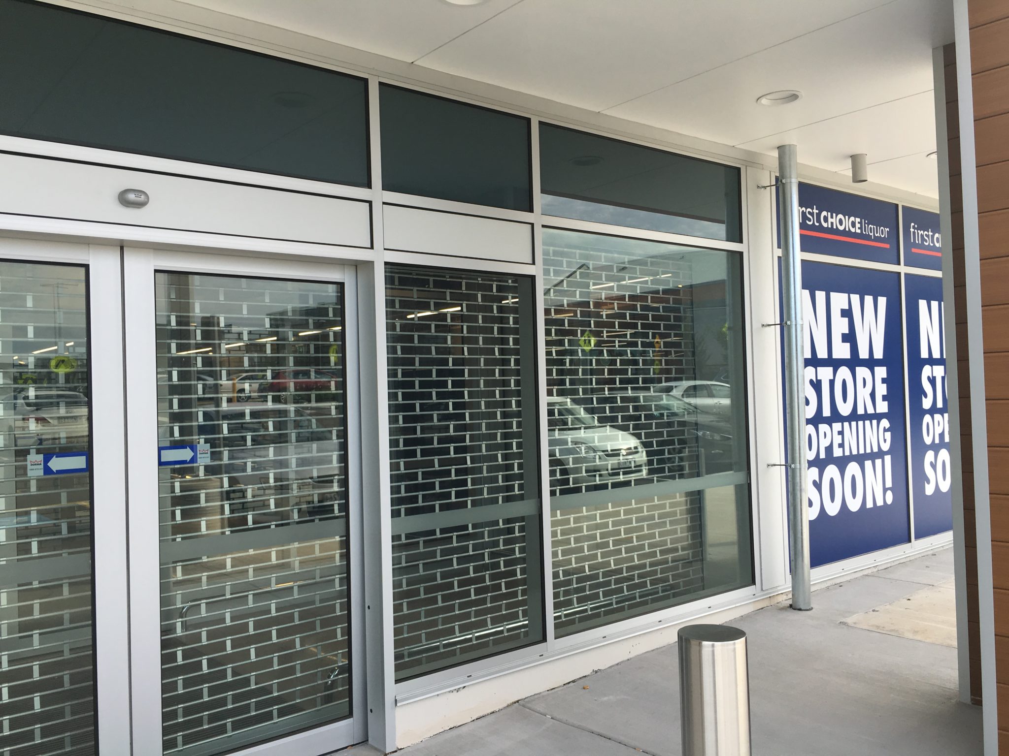 ATDC Installs Roller Grilles for First Choice Liquor at Casey Central Shopping Centre