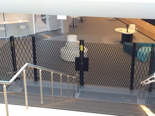 Extendable Safety Barriers for Libraries - Australia