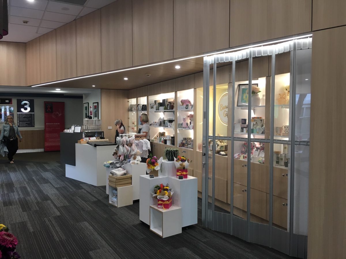 Retail Folding Doors