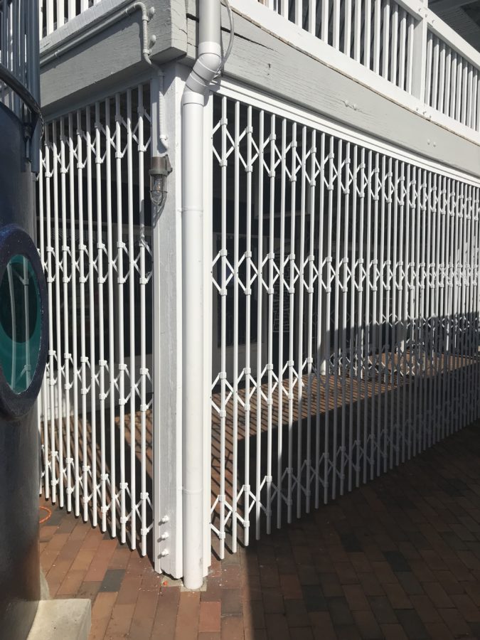High End Folding Aluminium Security Door