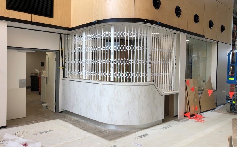 CURVED SECURITY SHUTTERS IN VOGUE