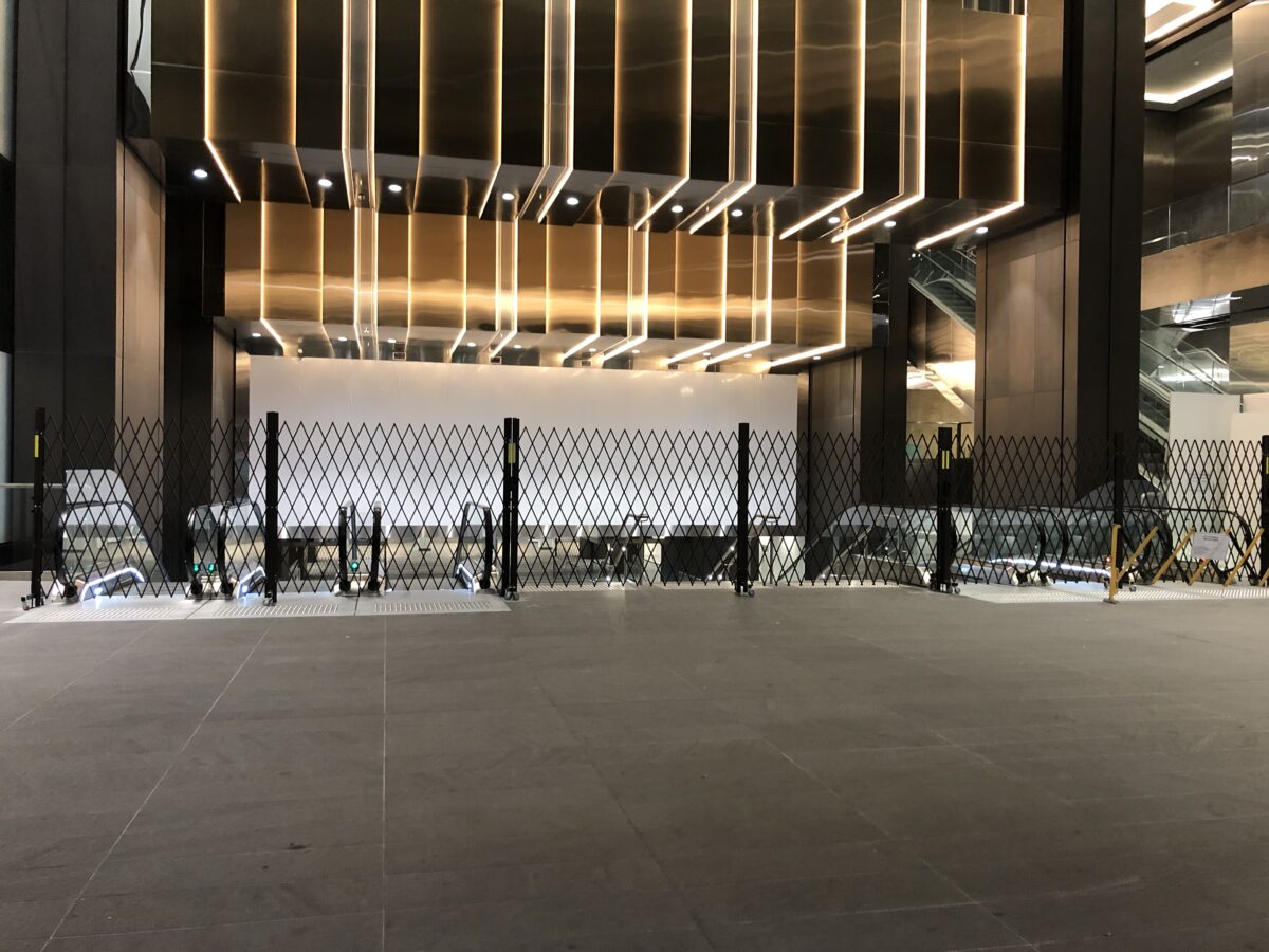 MARKET LEADING PEDESTRIAN BARRIERS FOR ACCESS CONTROL Wynyard Station Sydney NSW
