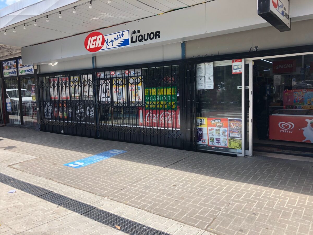 Expandable Security Shutters for IGA Stores Australia