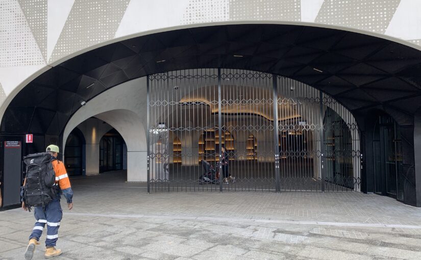 Quality Commercial Expanding Door secures Adelaide Railway Station