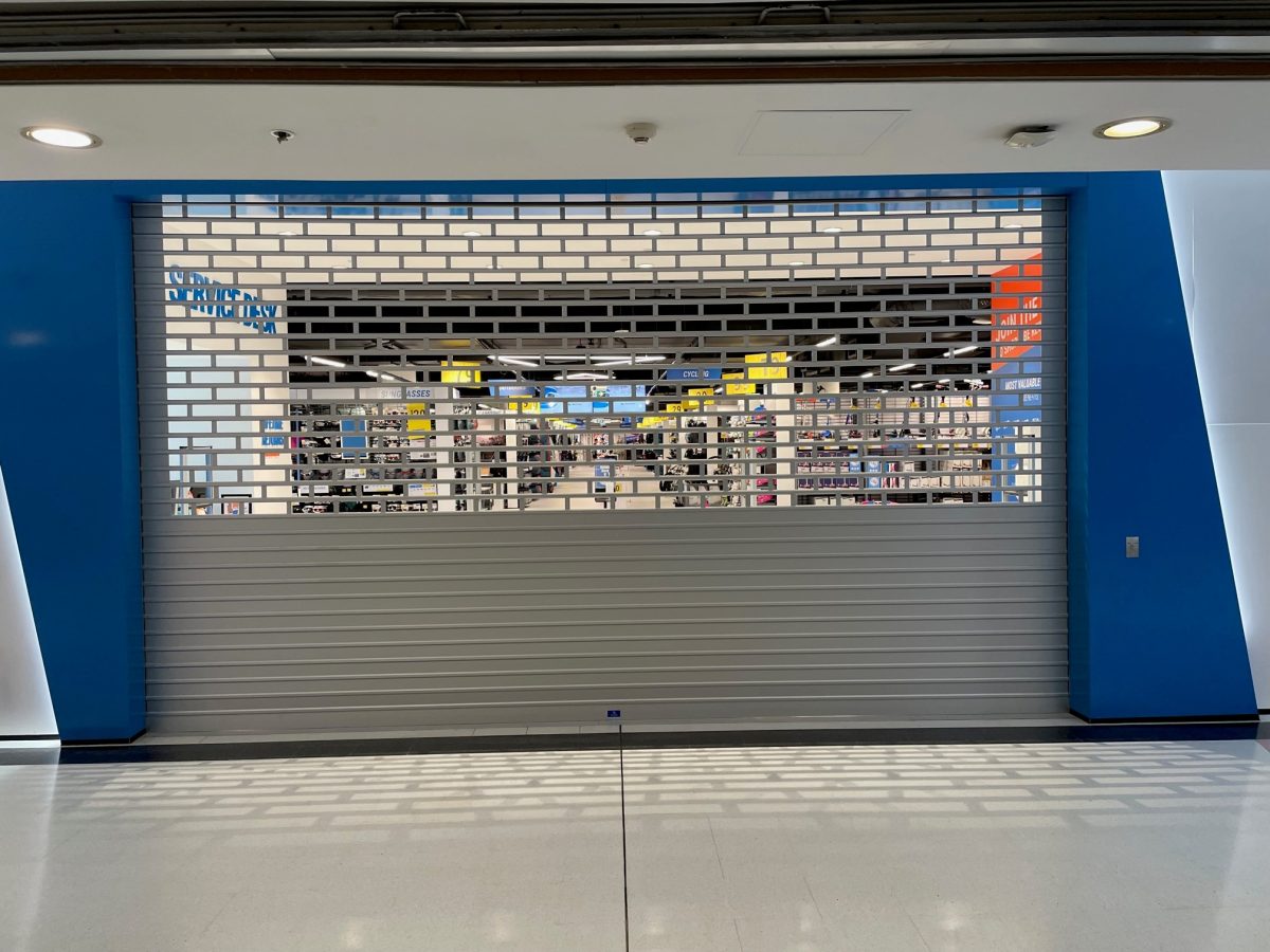 Combination Security Roller Door & Roller Grille - Australia hybrid security door