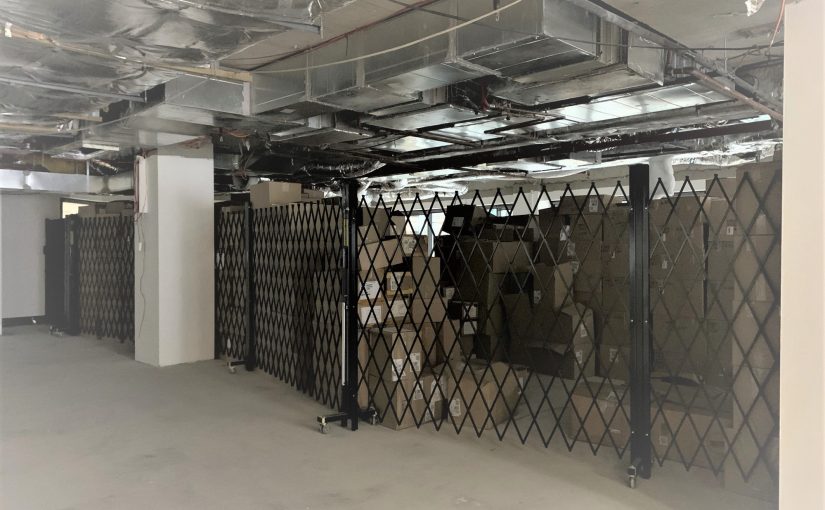 Temporary Expandable Barriers Available for Hire for Construction Sites