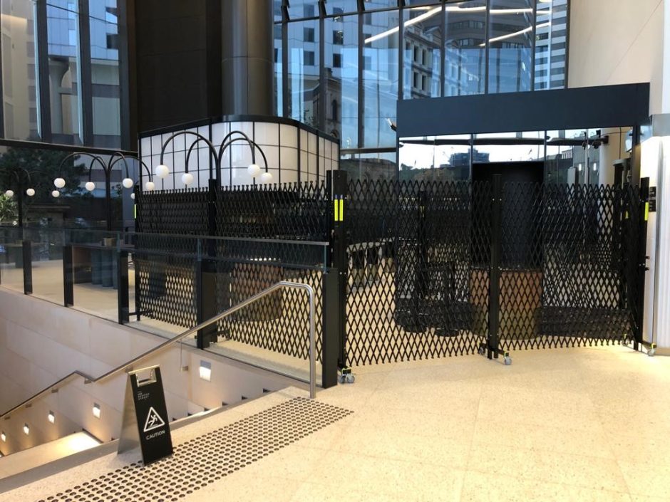Retail Double Diamond Security Mobile Trellis Doors Australia