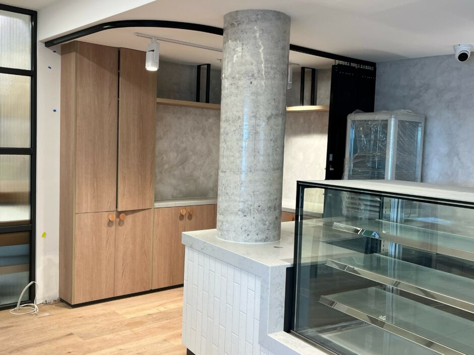 Accordion Doors to Secure Curved Areas - Australian Trellis Doors Melboure