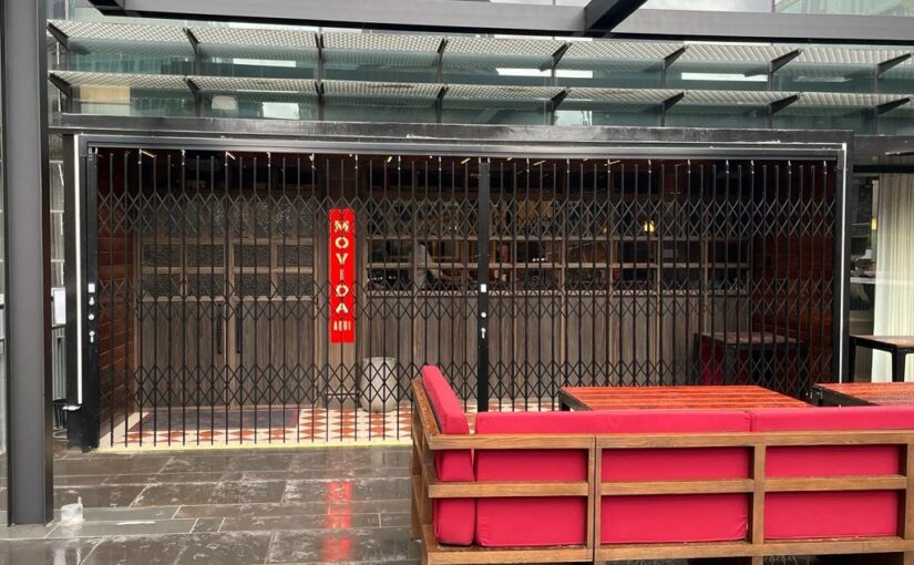 Expandable Security Gates for retail, hospitality and commercial applications