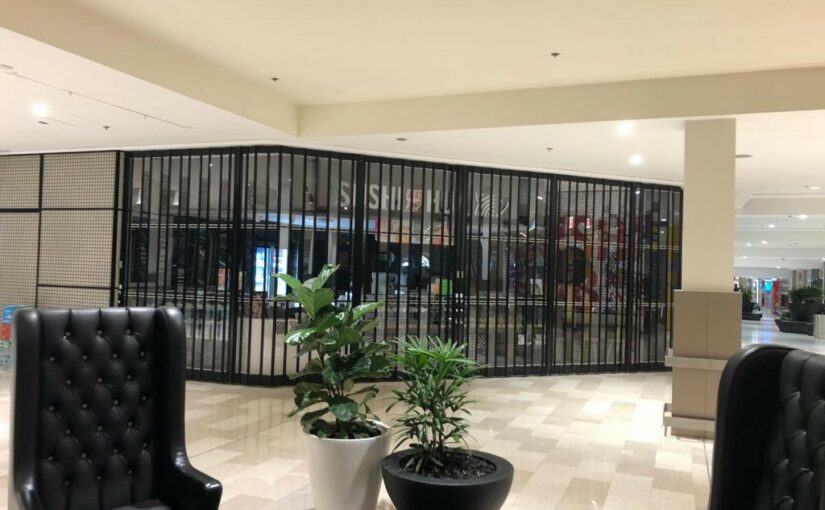 Impressive Folding Doors can secure large frontages