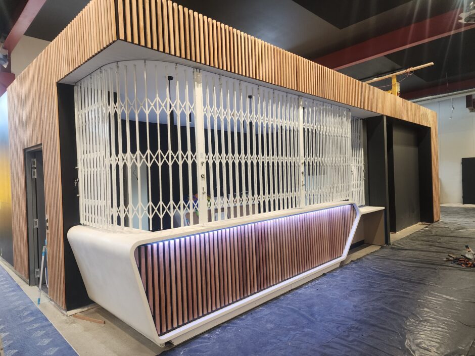 Folding Curved Security Shutters & Gates - Retail & Commercial Tasmania