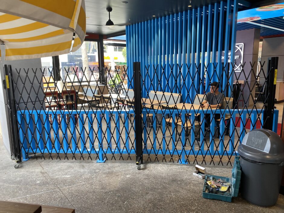 Security Mobile Trellis Barrier Opens Doors for Iconic Global Brand