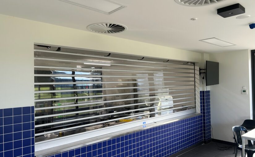 Quality grade clearvision roller shutters