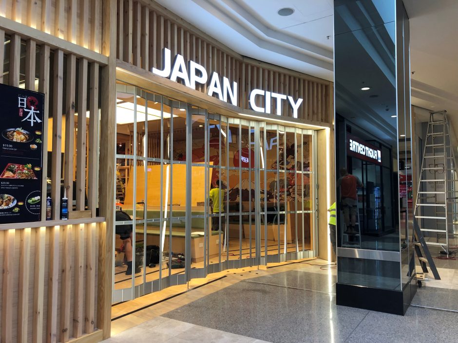Bi Fold Door for Retail Shops Australia like Japan City